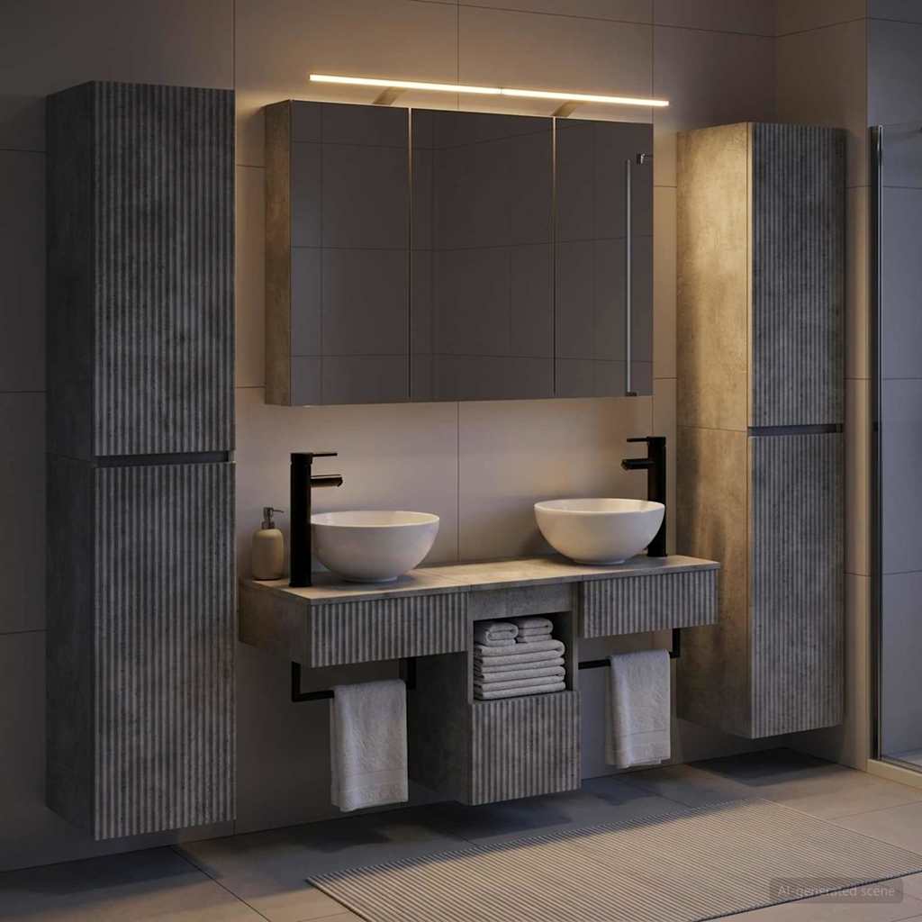 Bathroom Furniture Set 6 Pcs