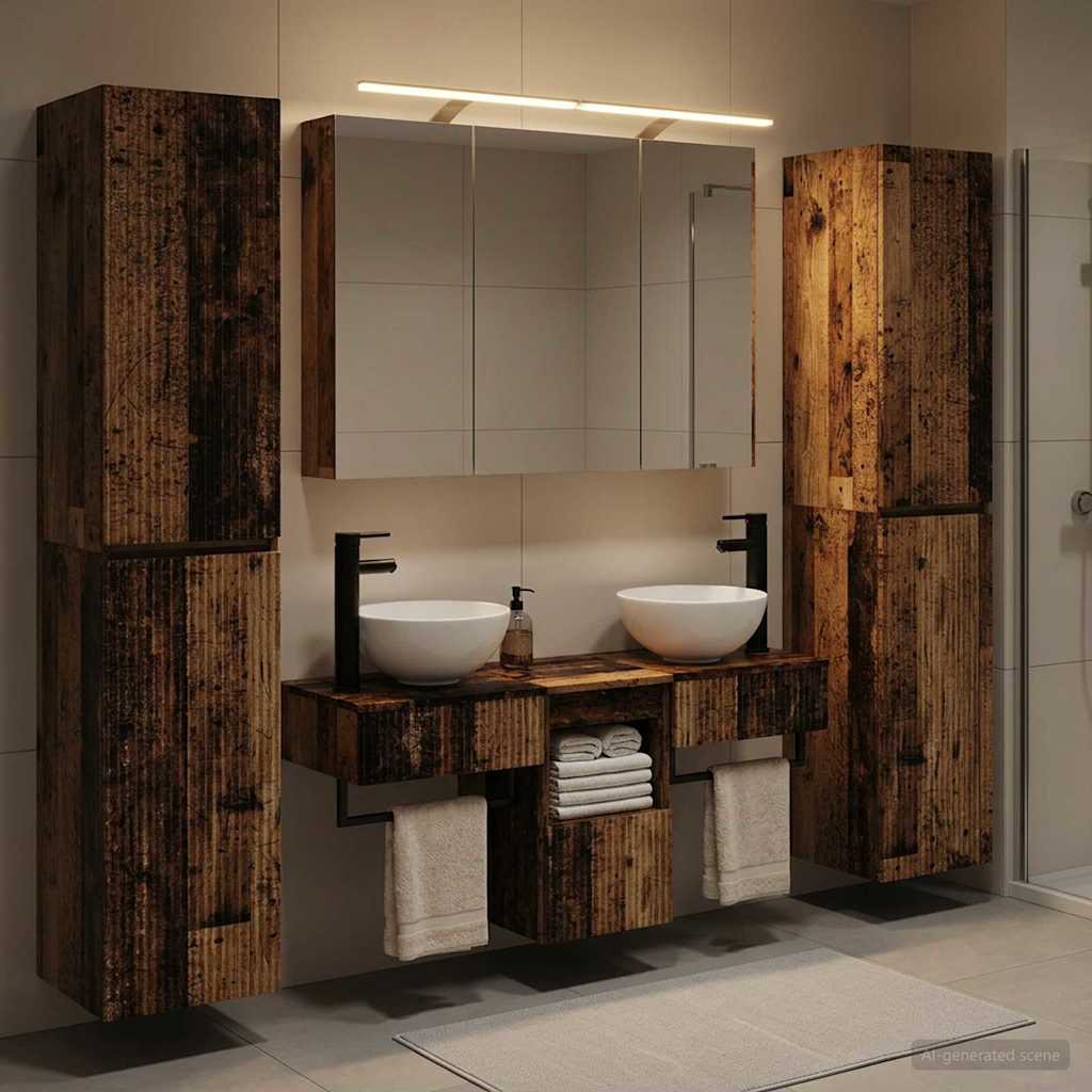 Bathroom Furniture Set 6 Pcs