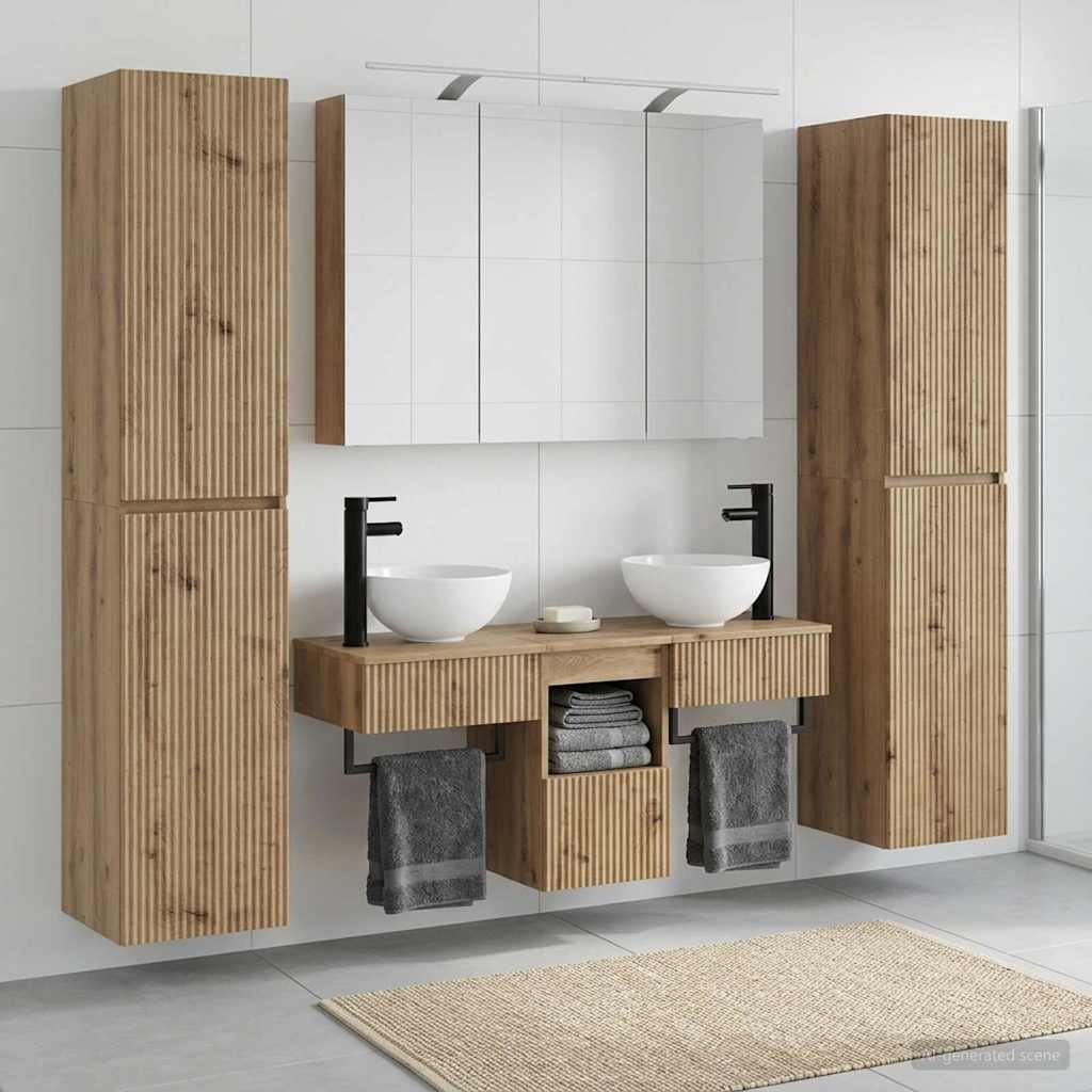 Bathroom Furniture Set 6 Pcs