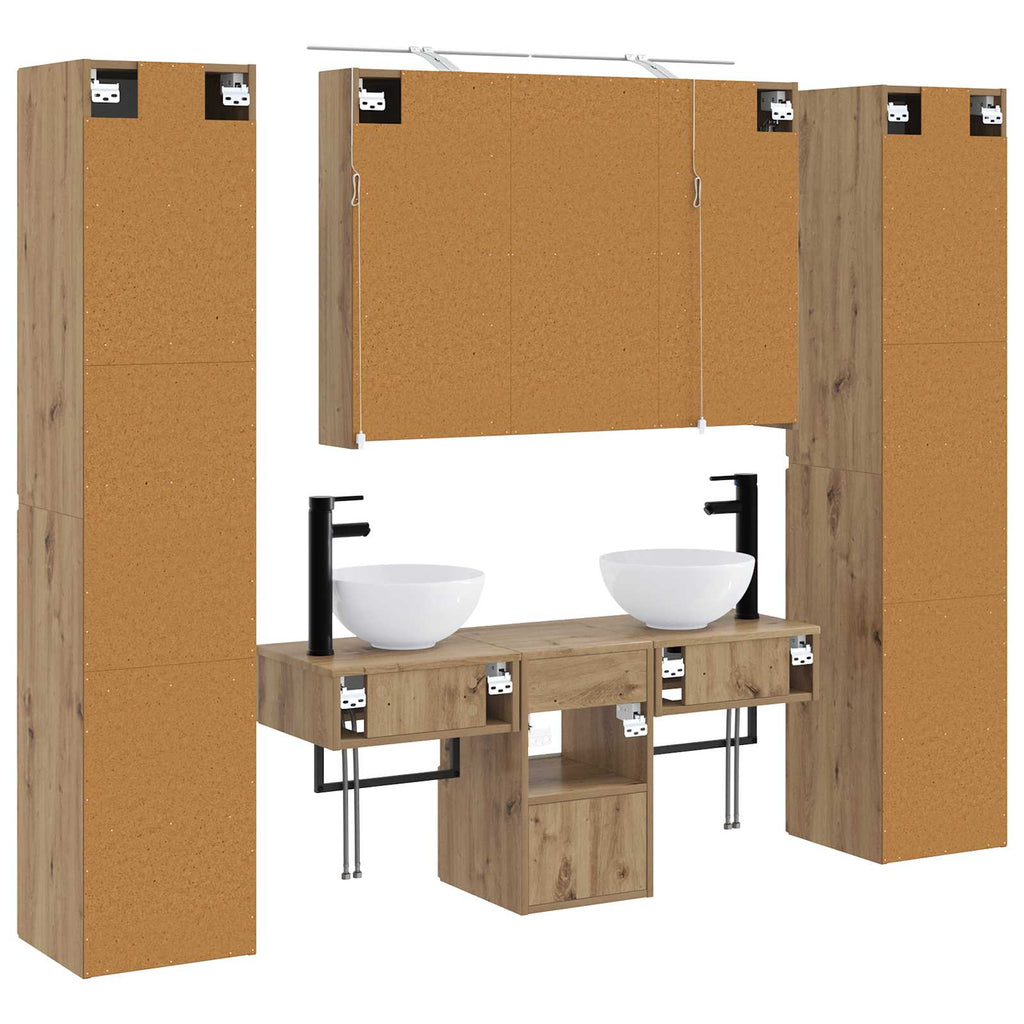 Bathroom Furniture Set 6 Pcs