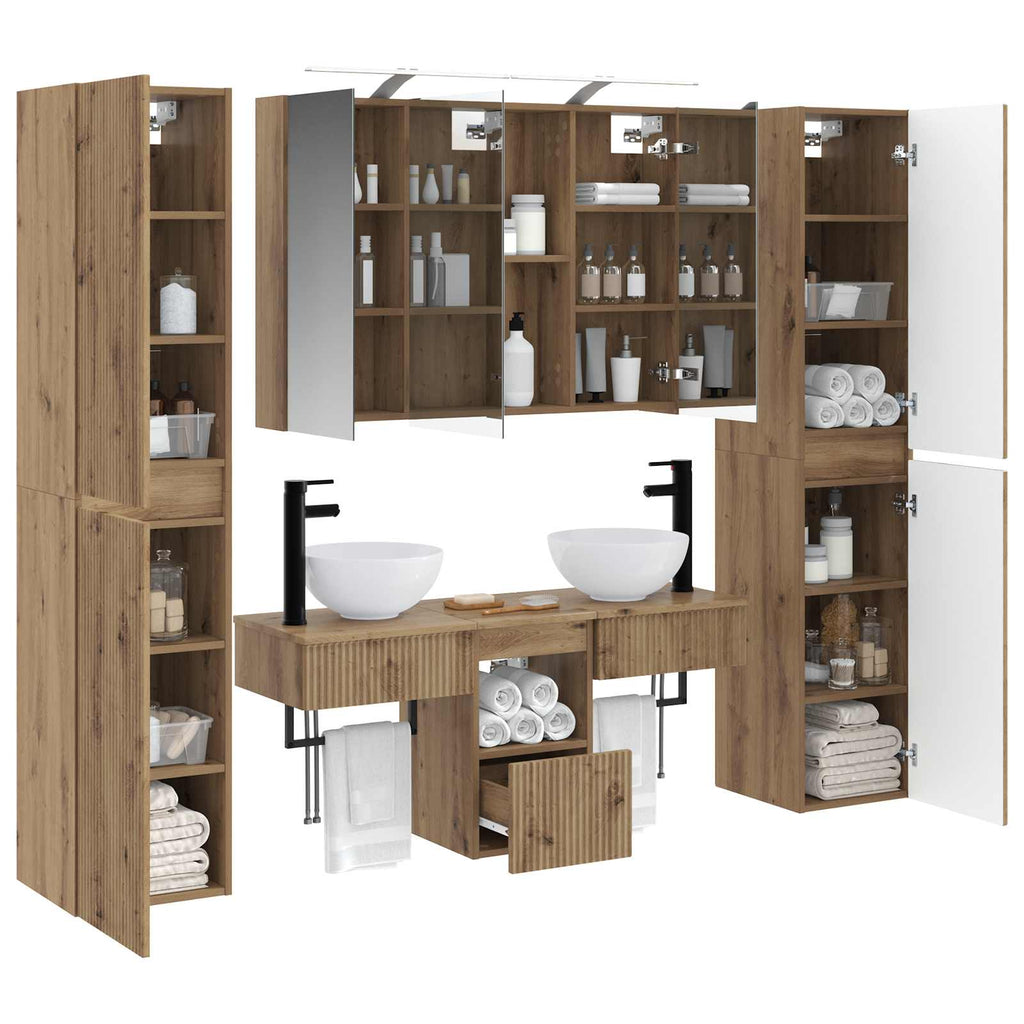Bathroom Furniture Set 6 Pcs