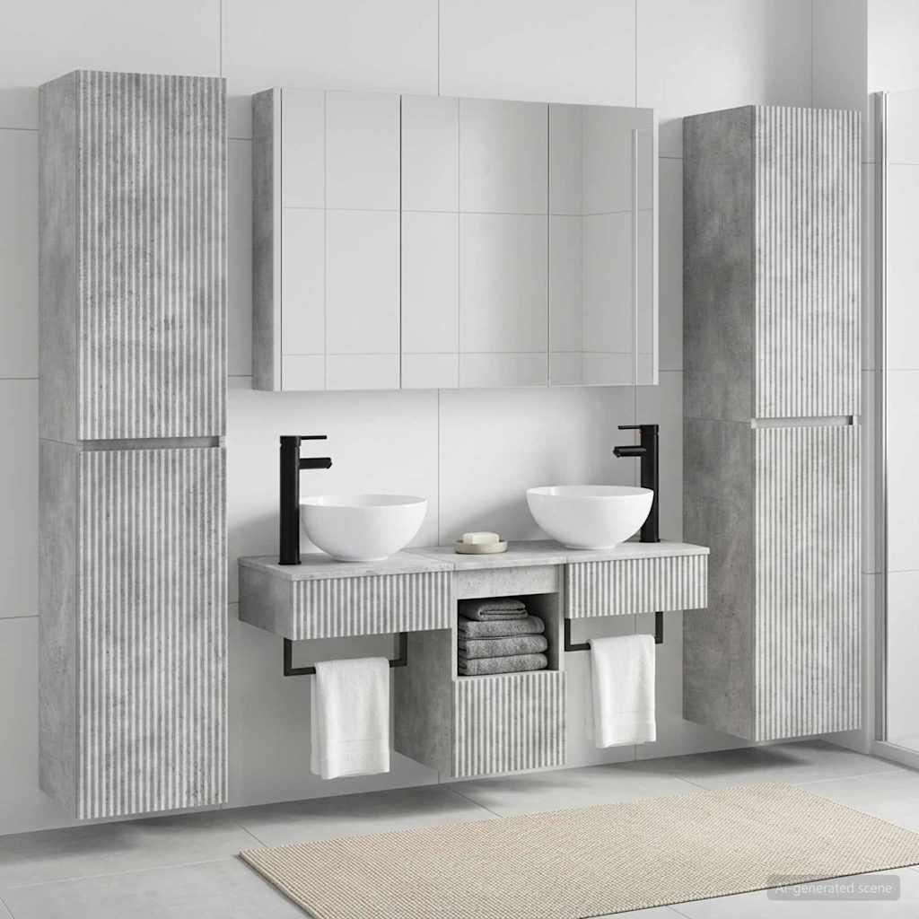 Bathroom Furniture Set 6 Pcs