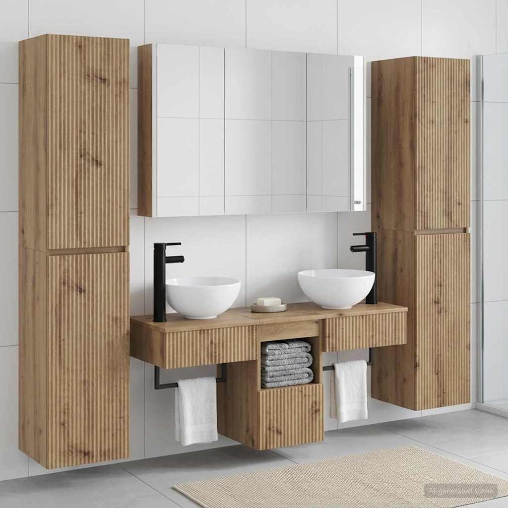 Bathroom Furniture Set 6 Pcs
