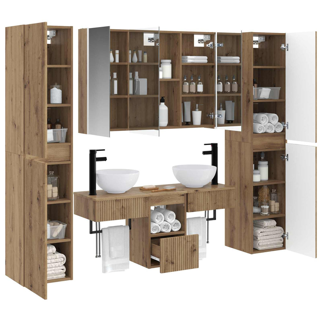 Bathroom Furniture Set 6 Pcs