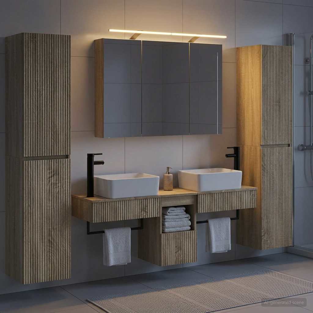 Bathroom Furniture Set 6 Pcs