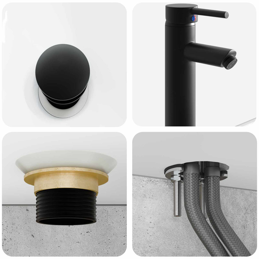 Bathroom Furniture Set 6 Pcs