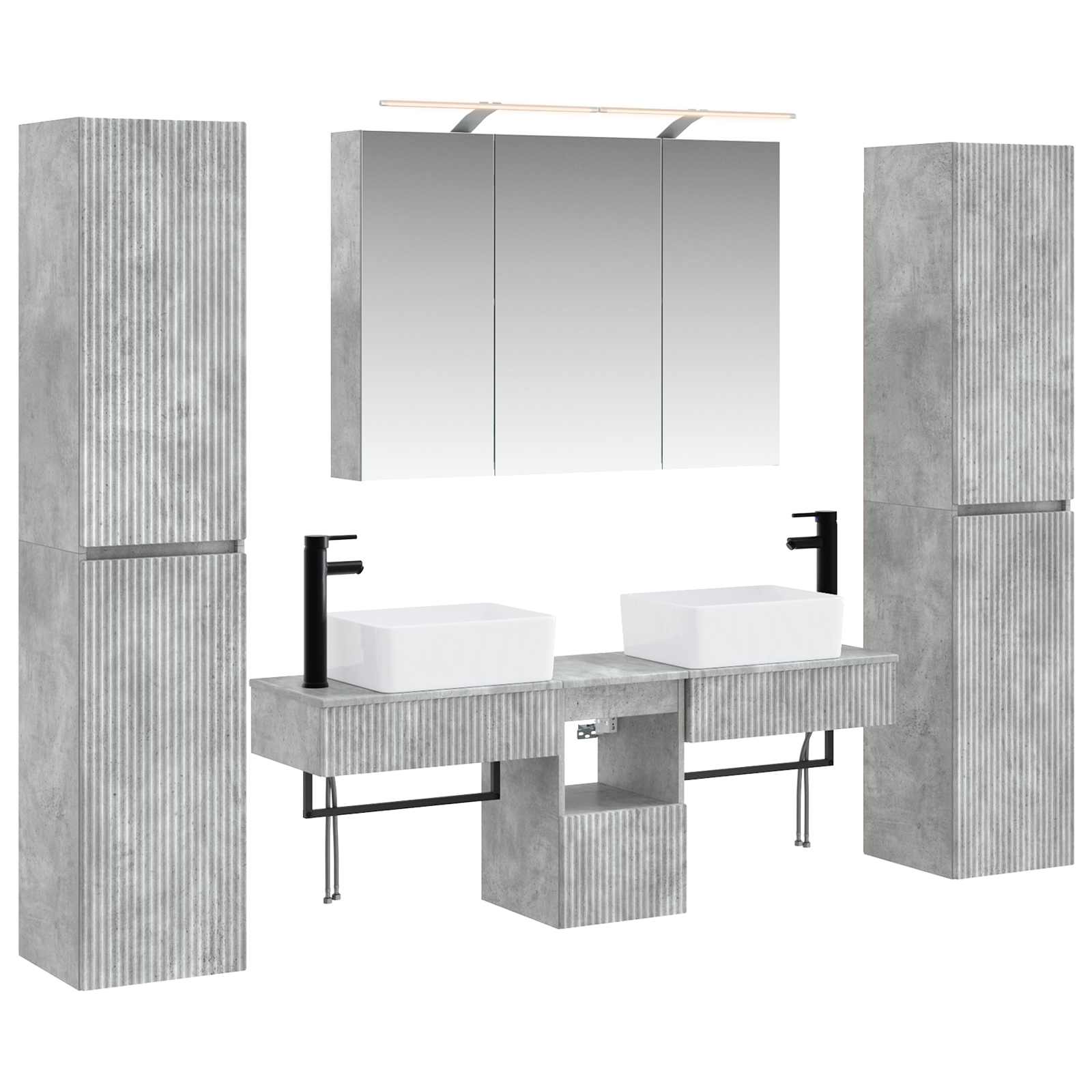 Bathroom Furniture Set 6 Pcs