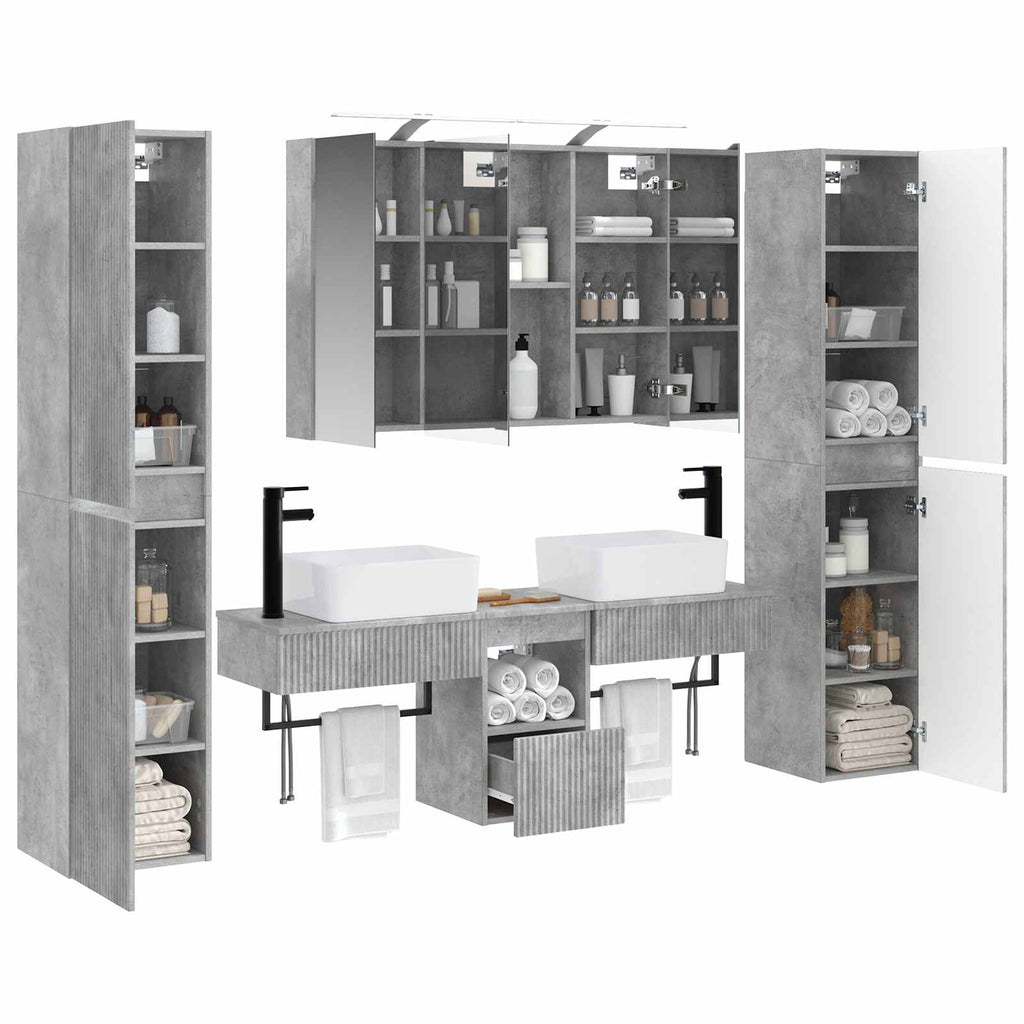 Bathroom Furniture Set 6 Pcs