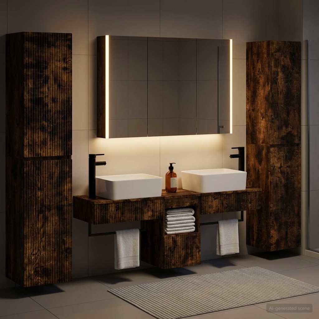 Bathroom Furniture Set 6 Pcs