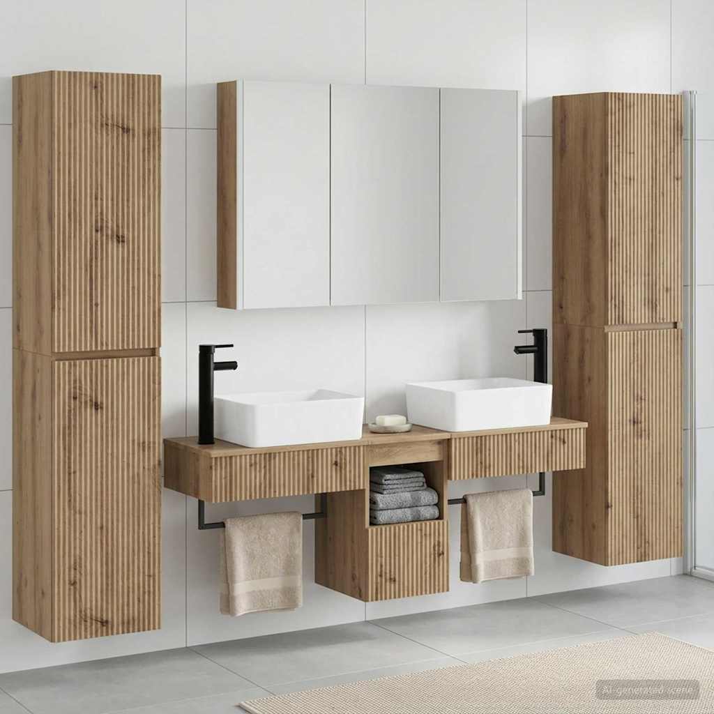 Bathroom Furniture Set 6 Pcs