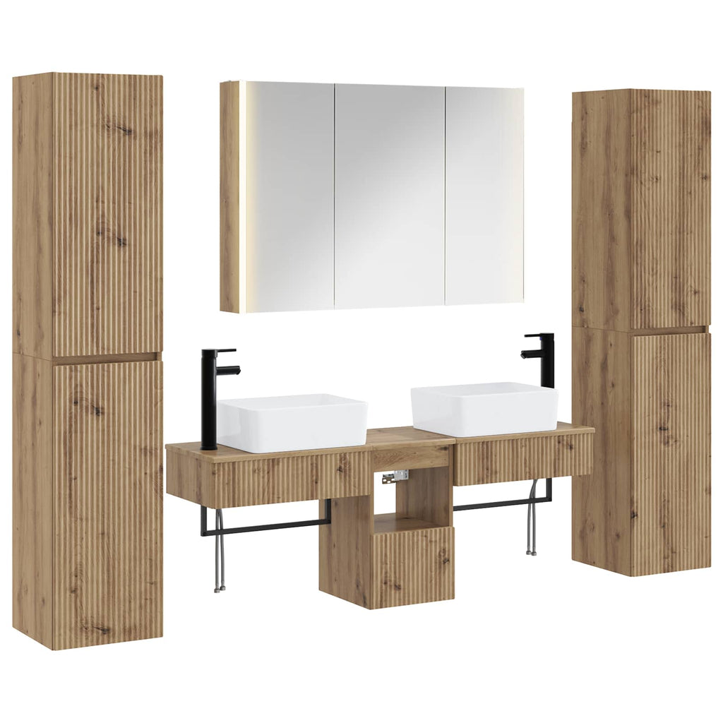 Bathroom Furniture Set 6 Pcs