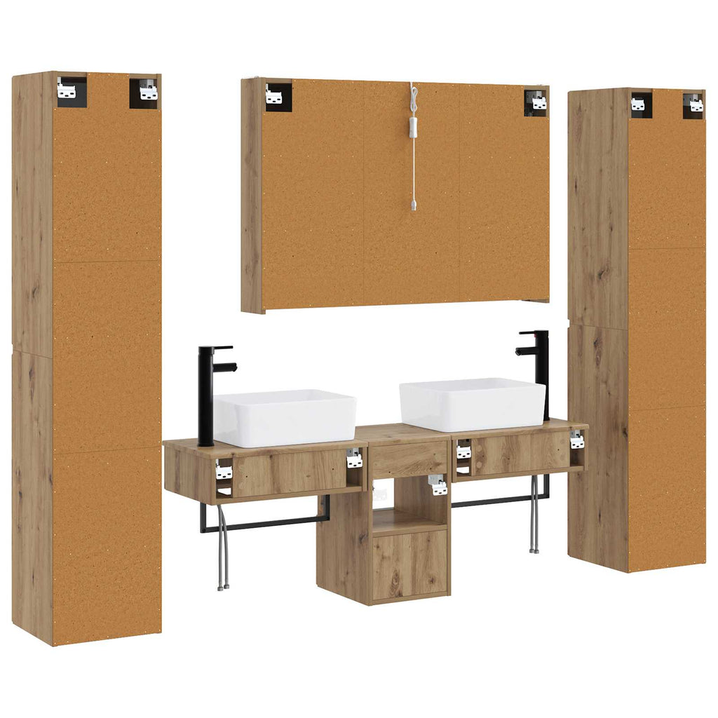 Bathroom Furniture Set 6 Pcs
