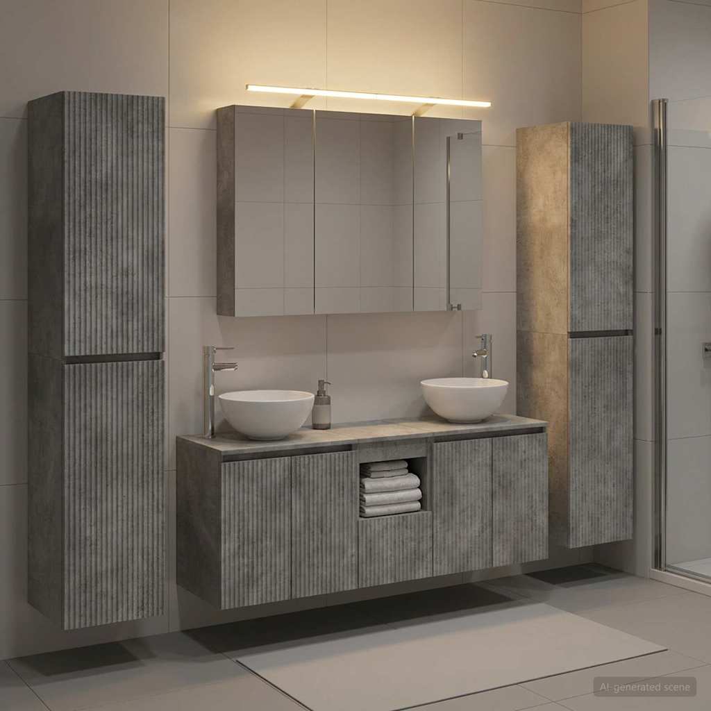 Bathroom Furniture Set 6 Pcs