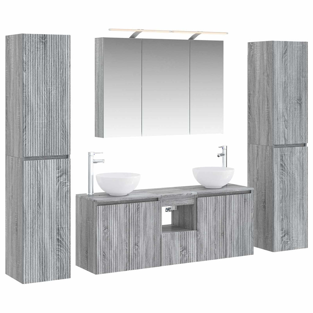 Bathroom Furniture Set 6 Pcs