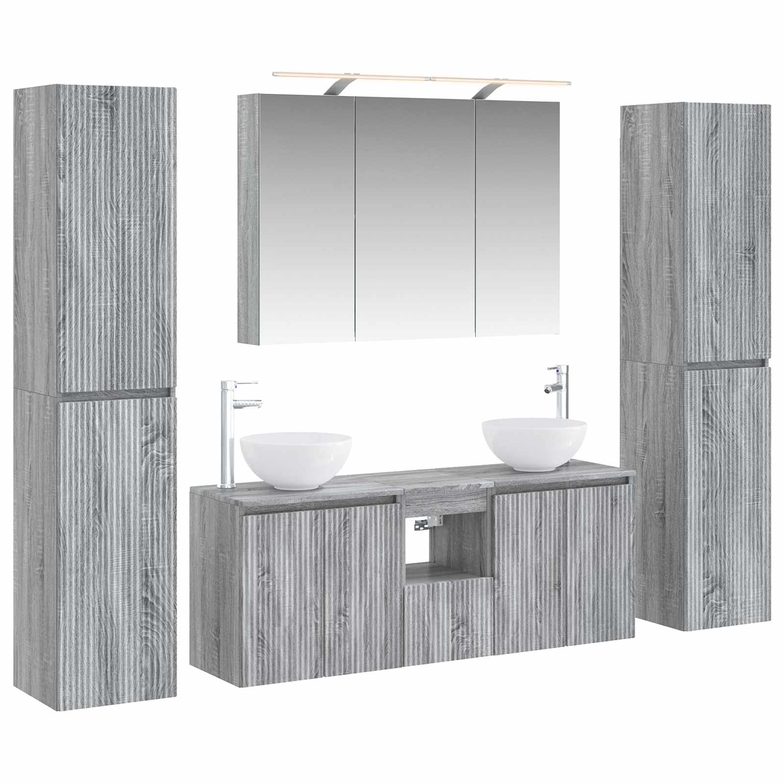 Bathroom Furniture Set 6 Pcs
