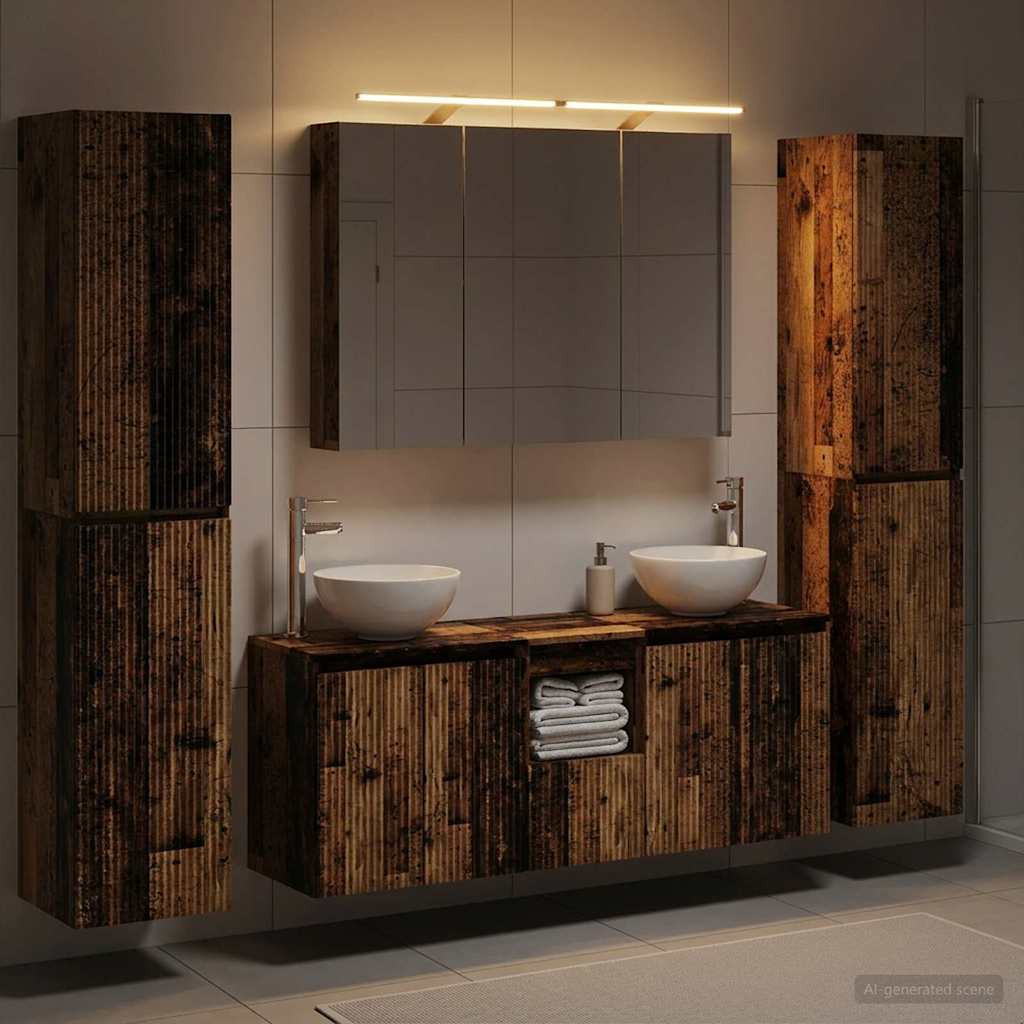 Bathroom Furniture Set 6 Pcs