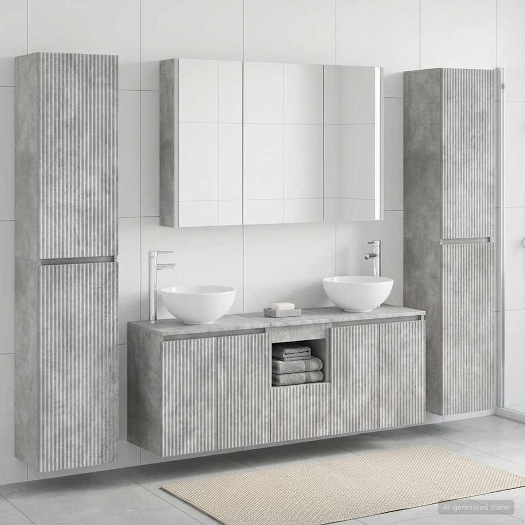 Bathroom Furniture Set 6 Pcs