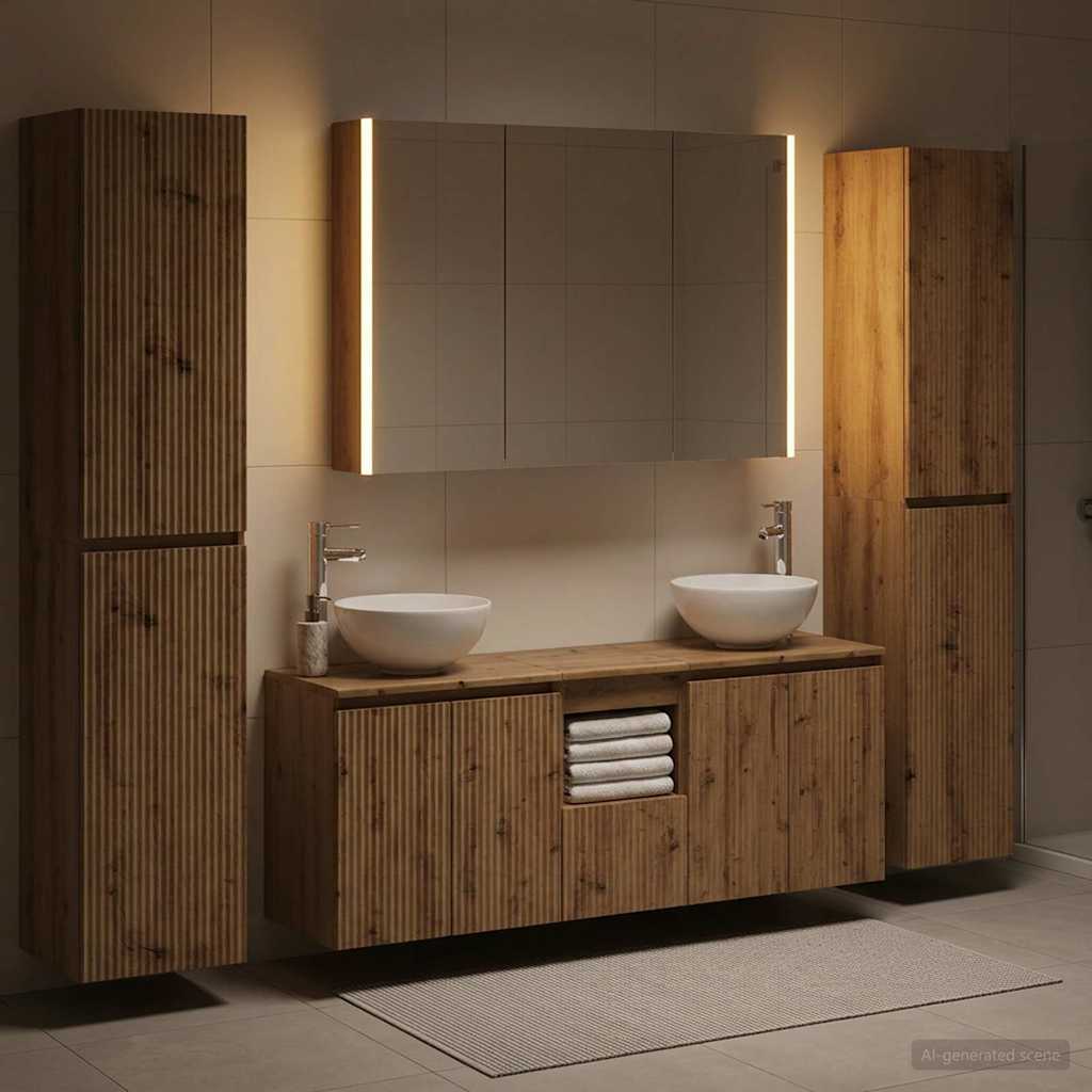 Bathroom Furniture Set 6 Pcs