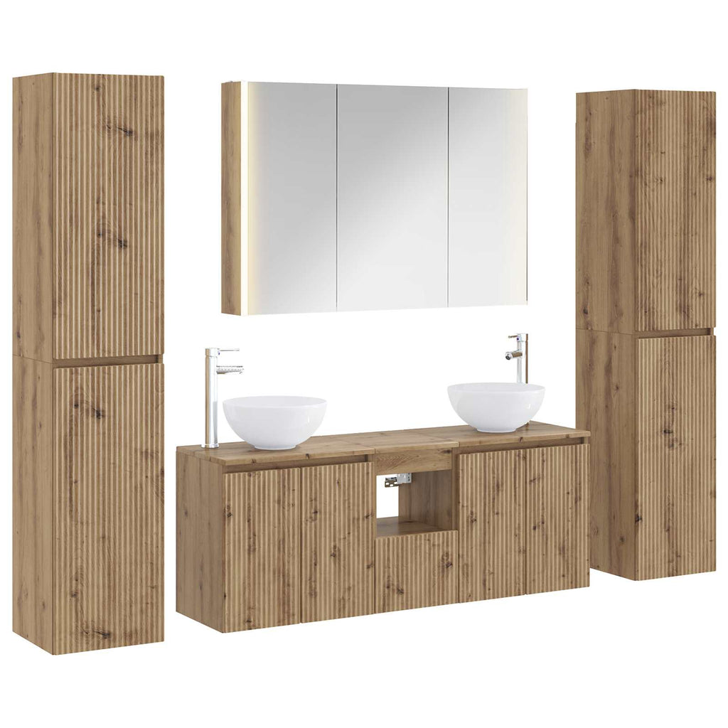 Bathroom Furniture Set 6 Pcs