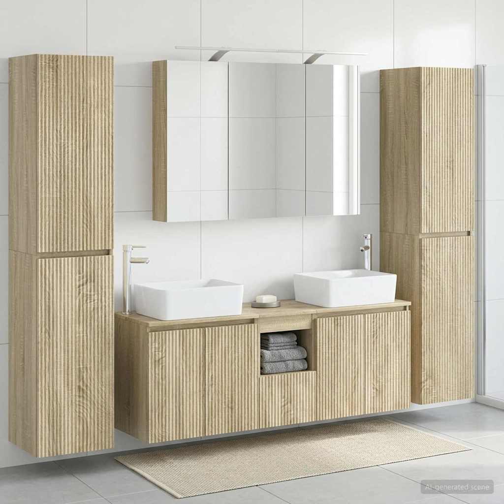 Bathroom Furniture Set 6 Pcs