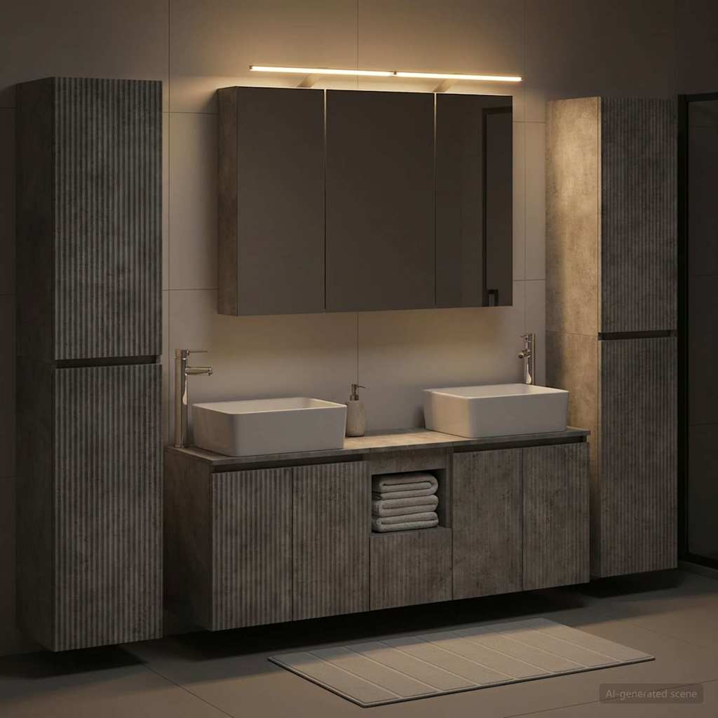 Bathroom Furniture Set 6 Pcs