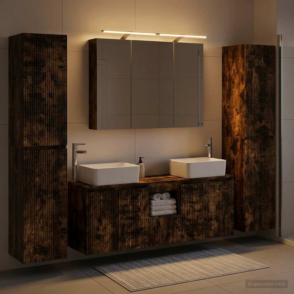 Bathroom Furniture Set 6 Pcs