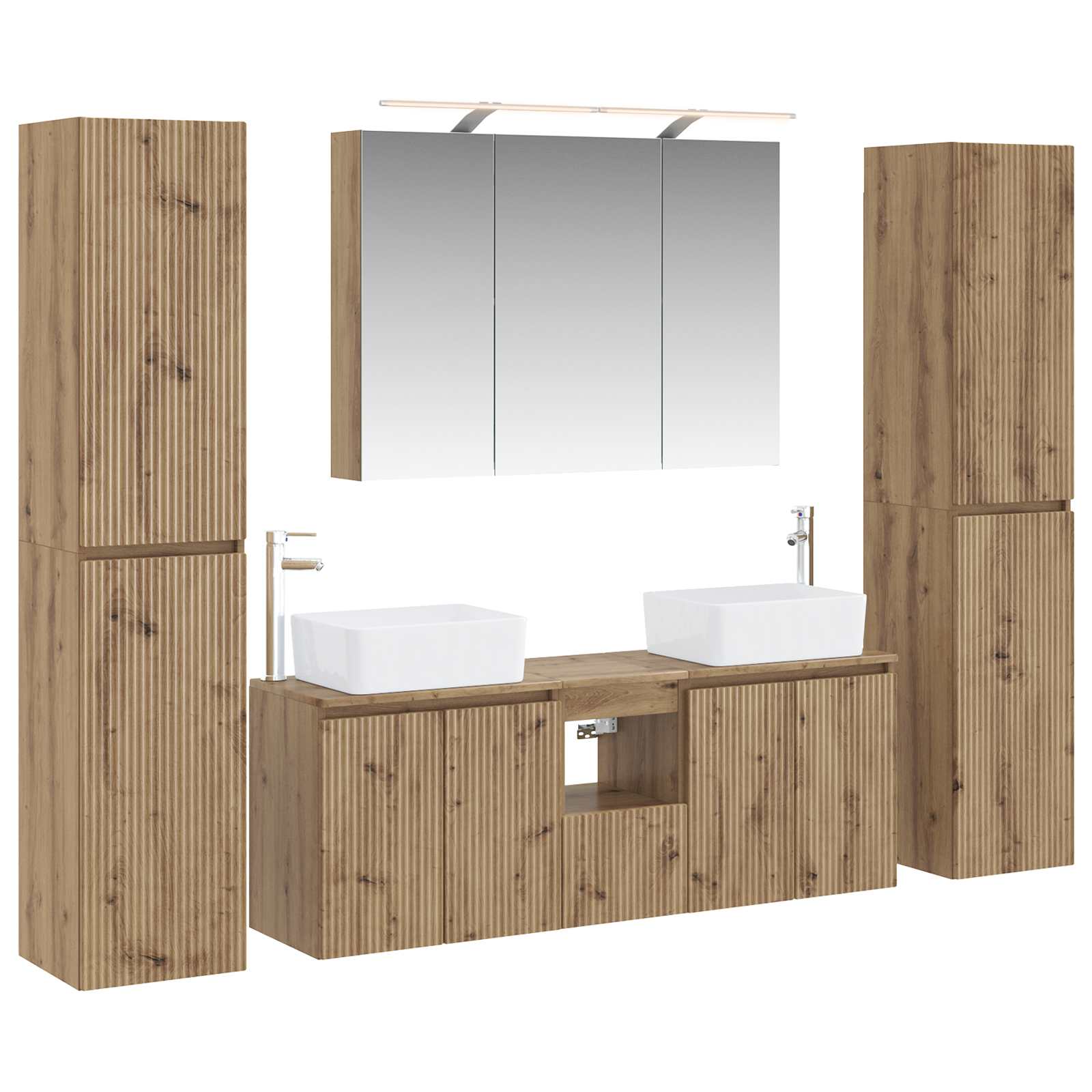 Bathroom Furniture Set 6 Pcs