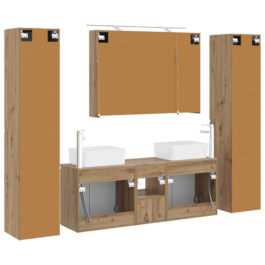 Bathroom Furniture Set 6 Pcs