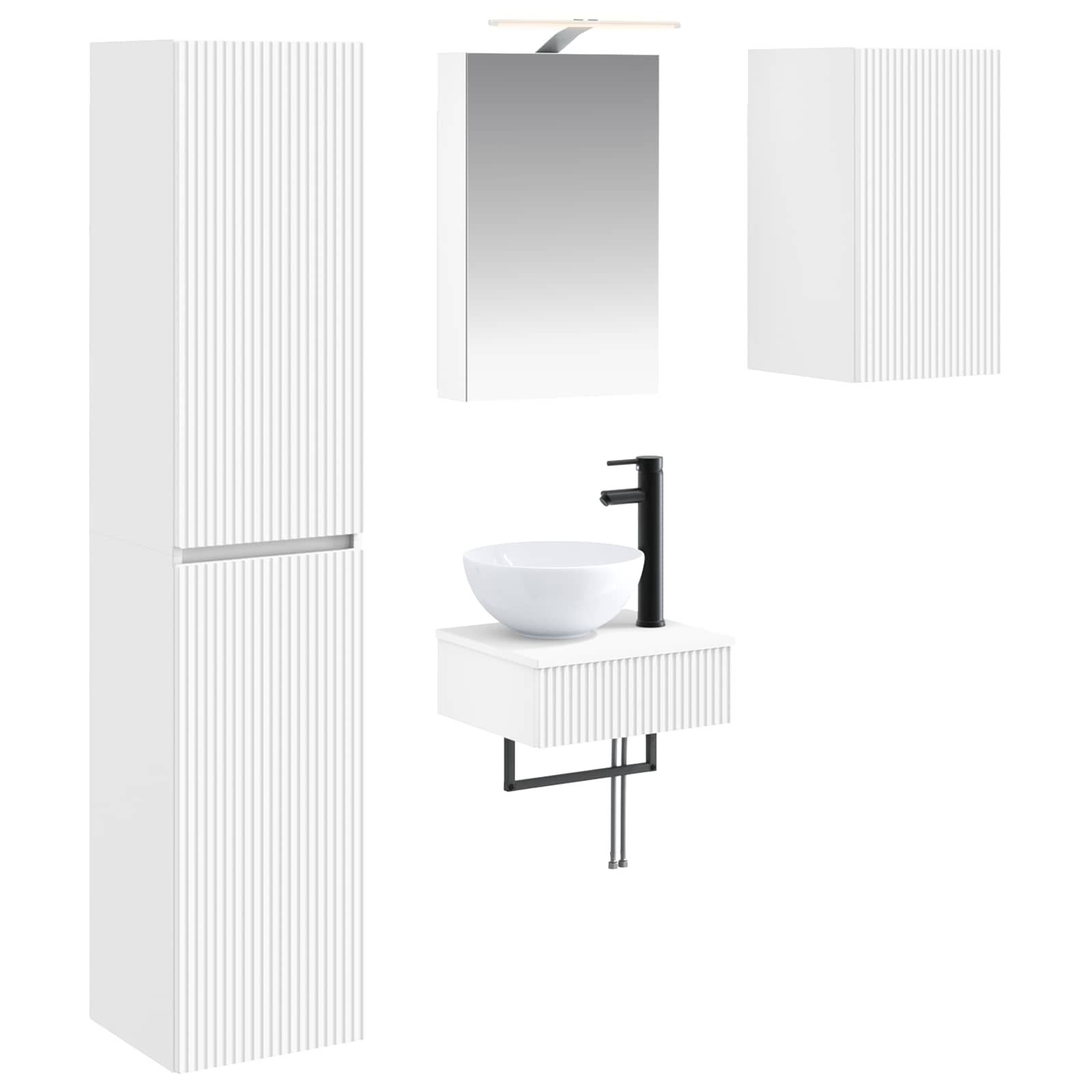Bathroom Furniture Set 5 Pcs