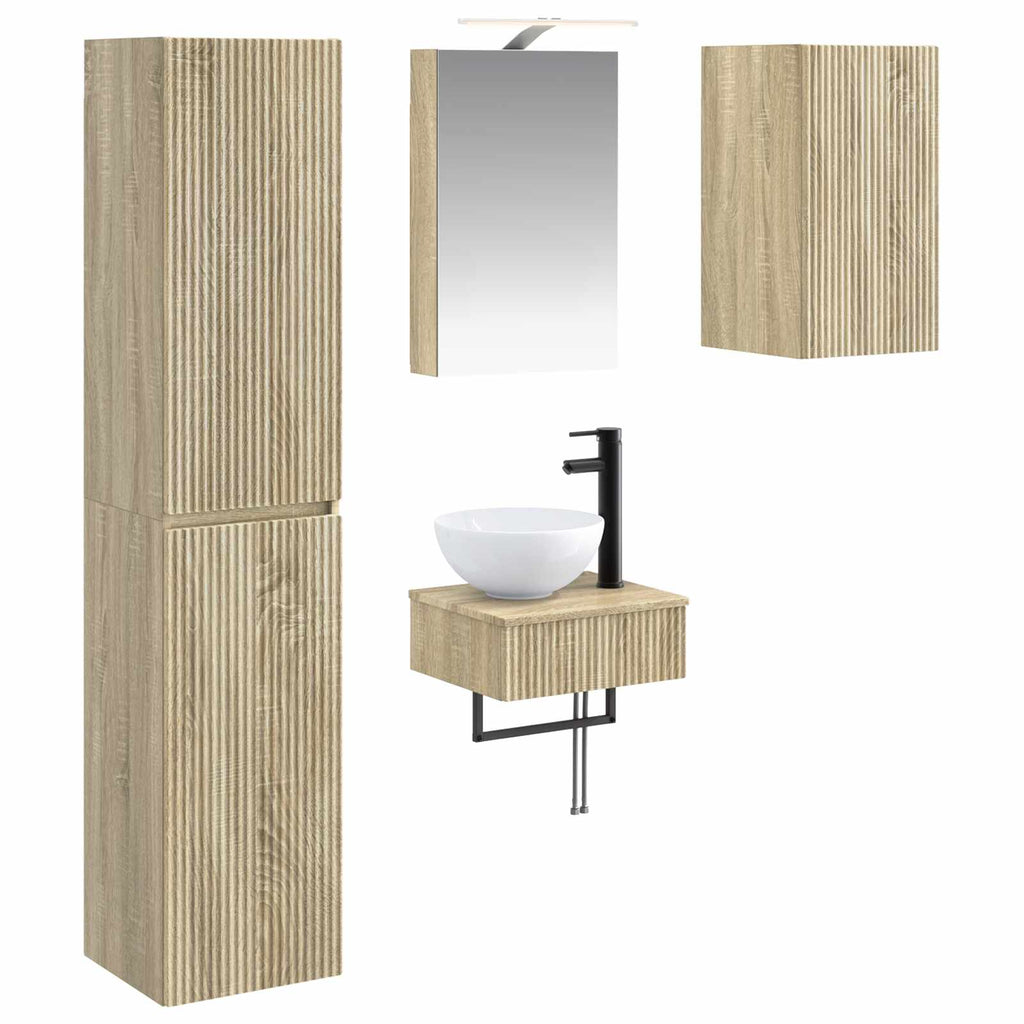 Bathroom Furniture Set 5 Pcs
