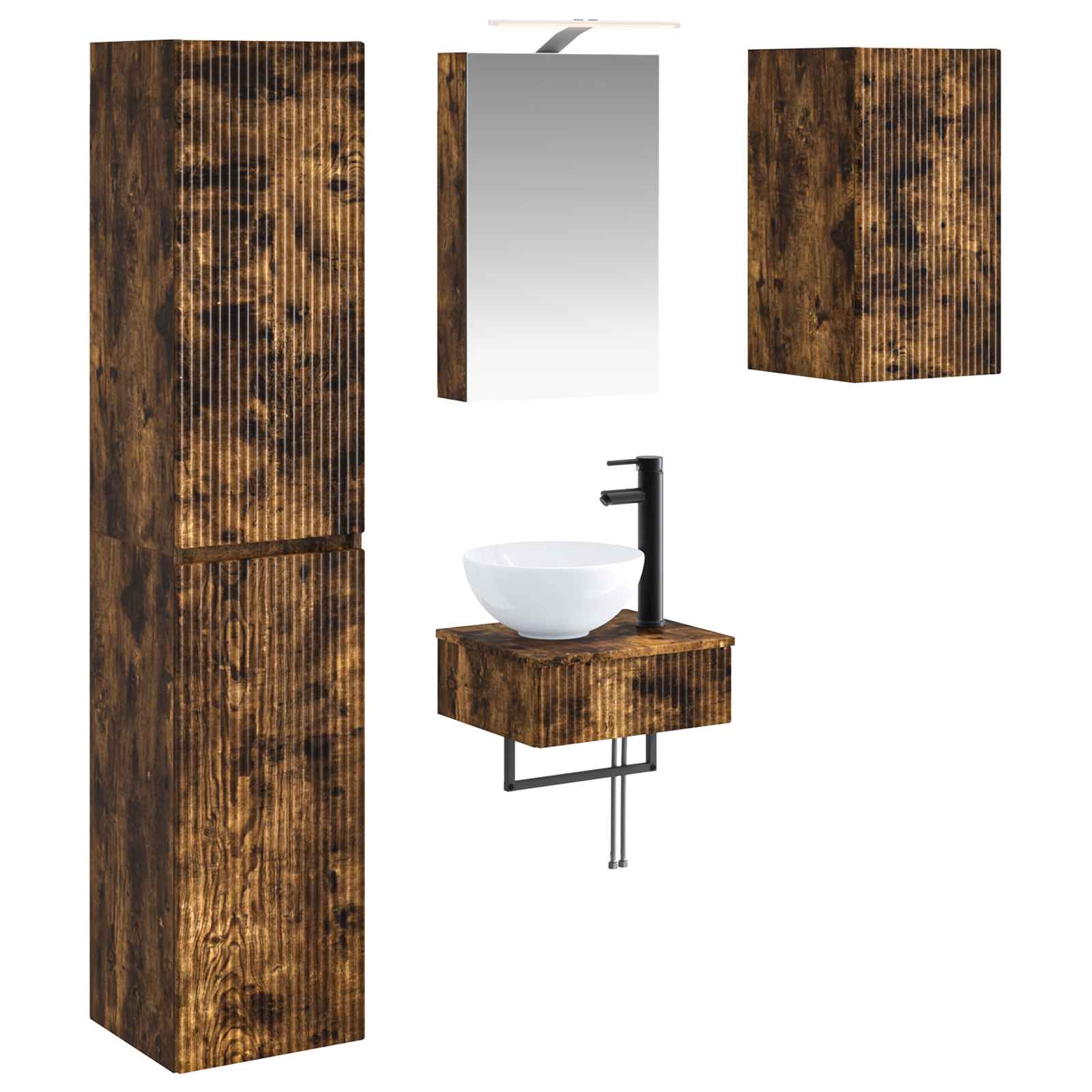Bathroom Furniture Set 5 Pcs
