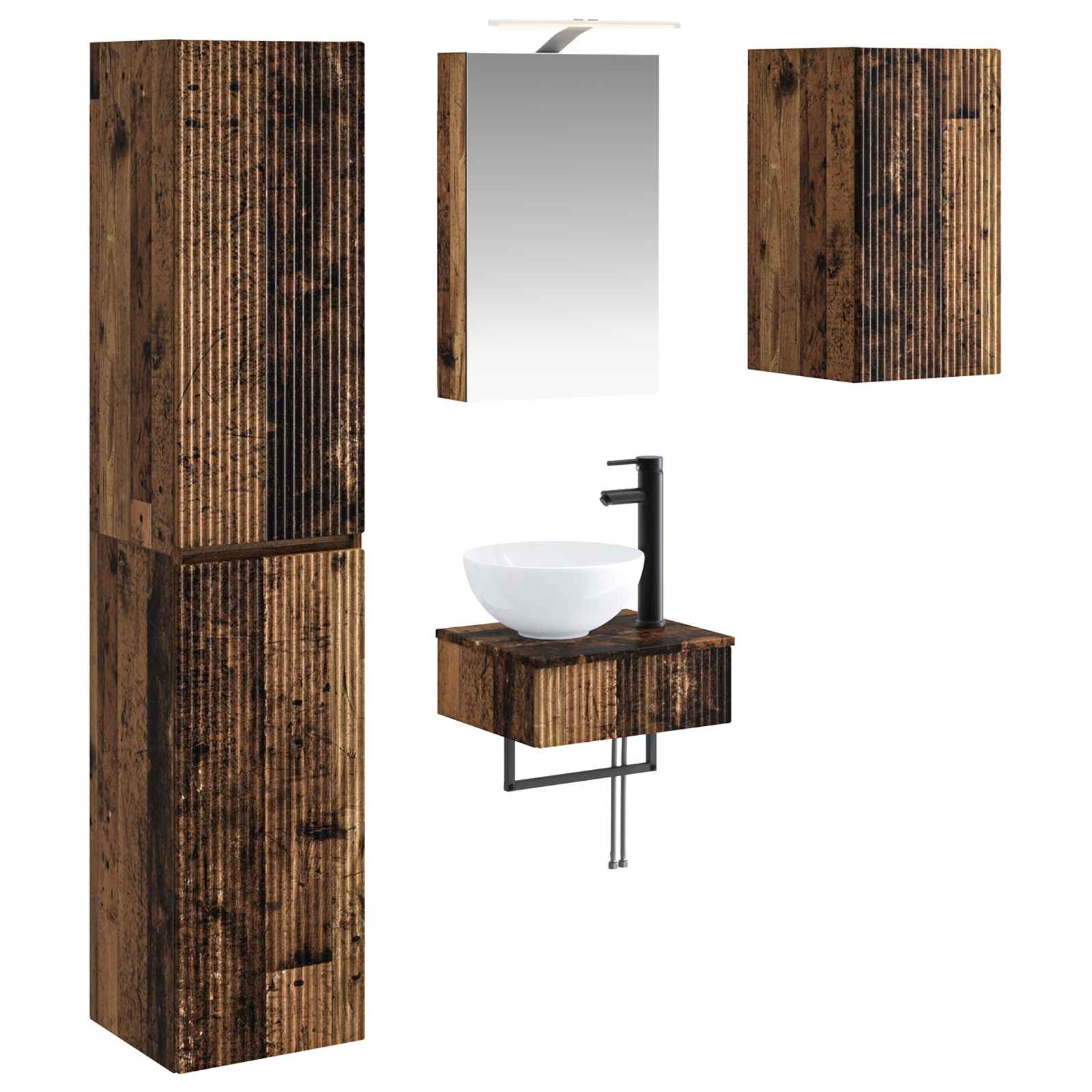 Bathroom Furniture Set 5 Pcs