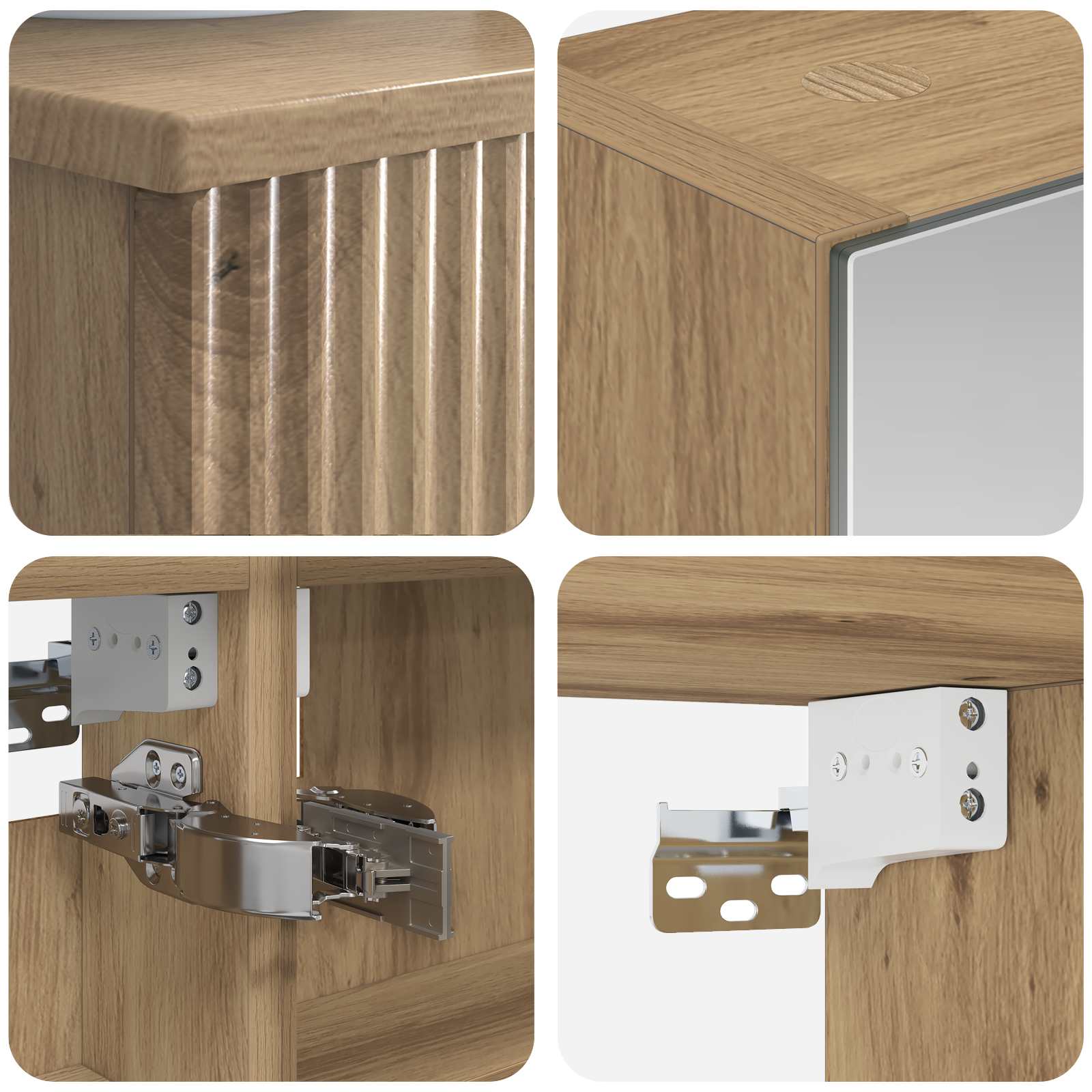 Bathroom Furniture Set 5 Pcs