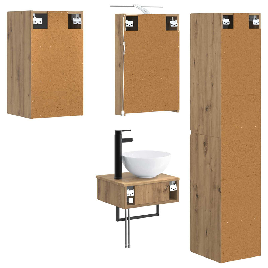 Bathroom Furniture Set 5 Pcs