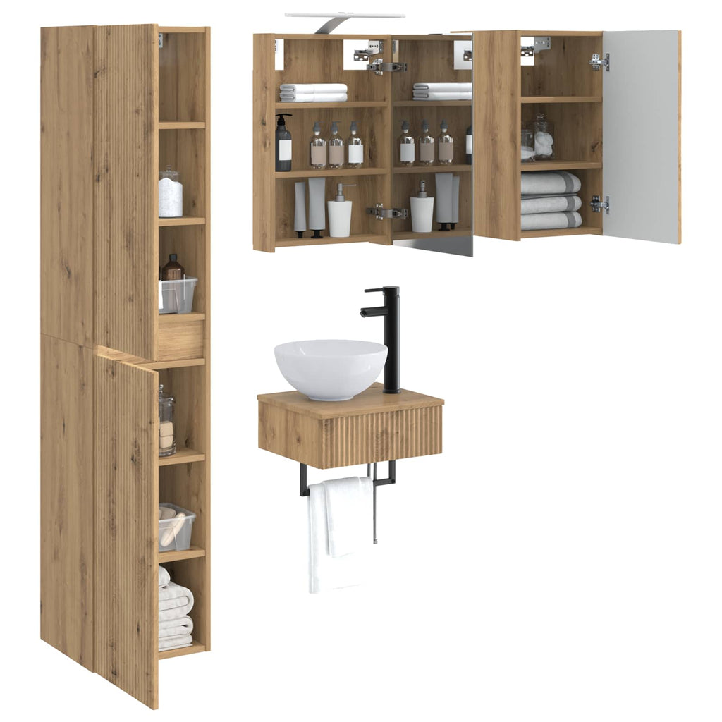 Bathroom Furniture Set 5 Pcs