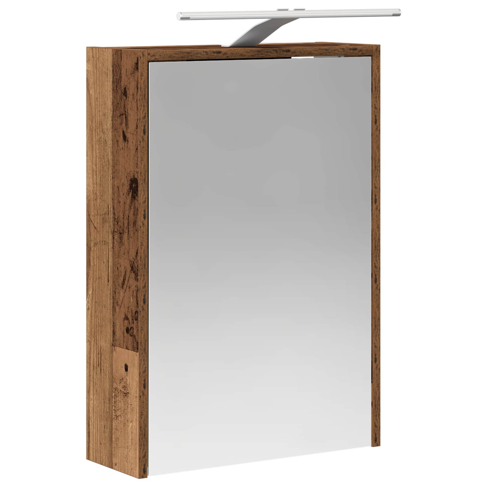 Bathroom Furniture Set 5 Pcs Engineered Wood And Glass