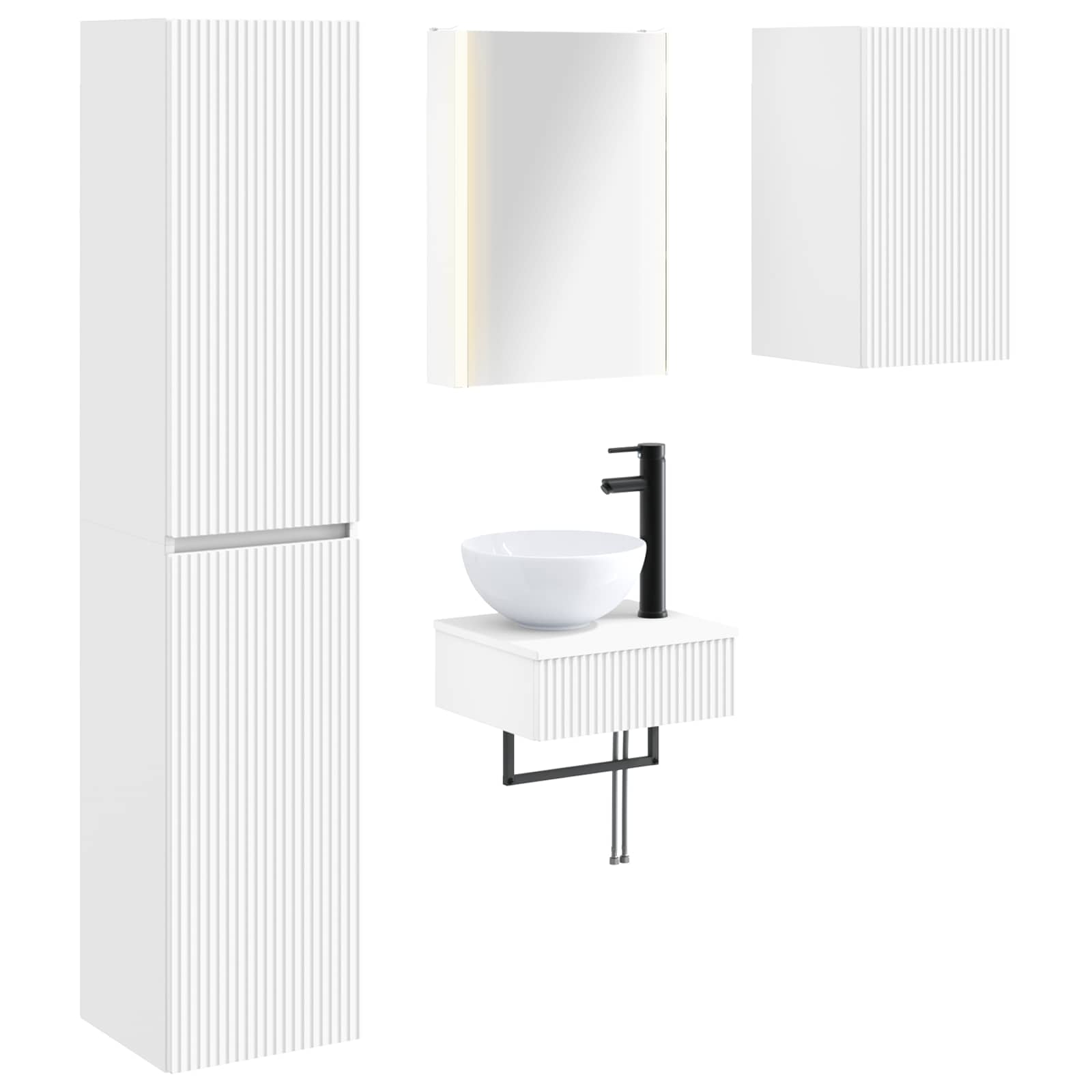 Bathroom Furniture Set 5 Pcs