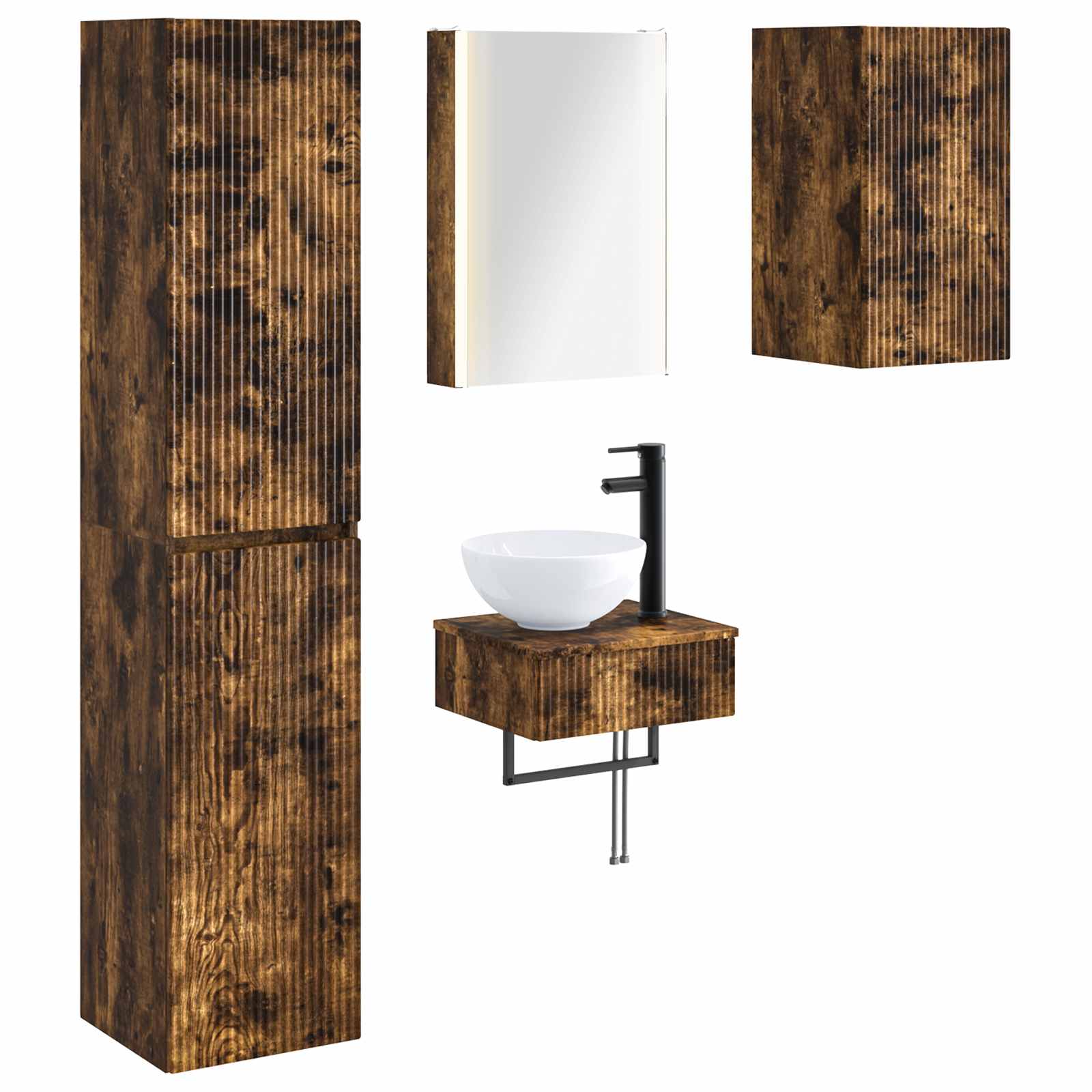 Bathroom Furniture Set 5 Pcs