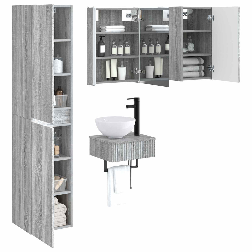Bathroom Furniture Set 5 Pcs