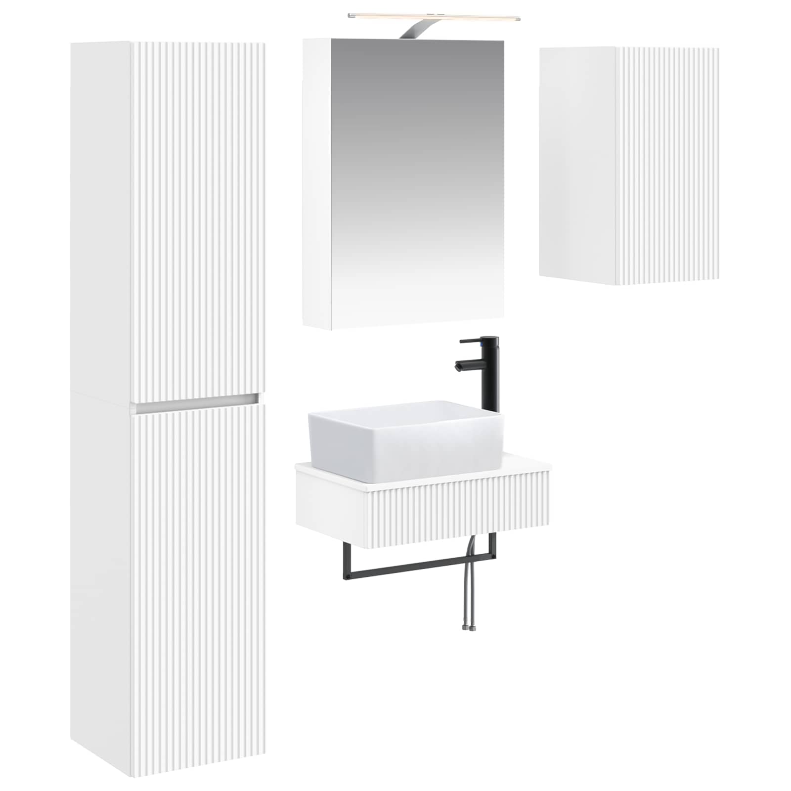 Bathroom Furniture Set 5 Pcs