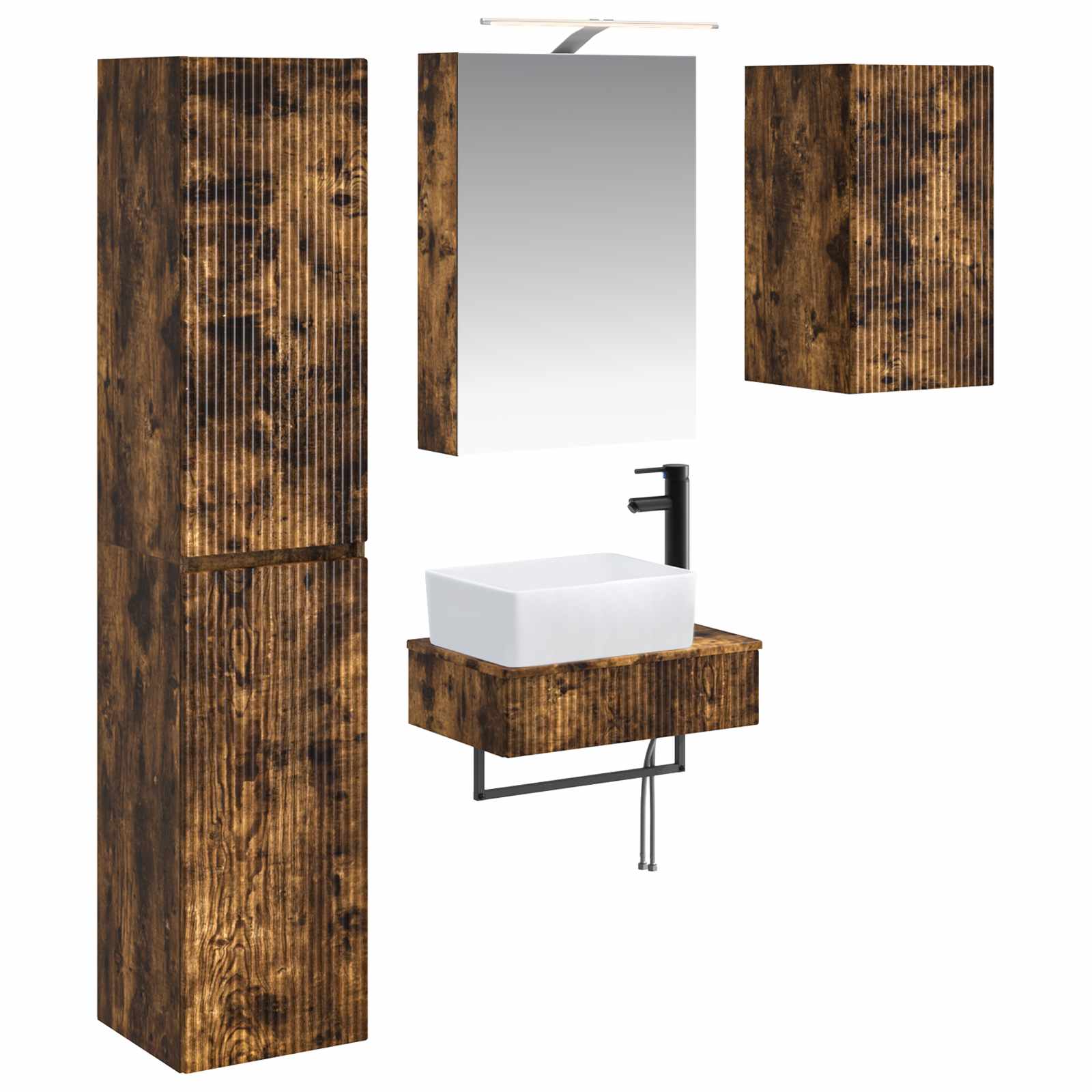 Bathroom Furniture Set 5 Pcs