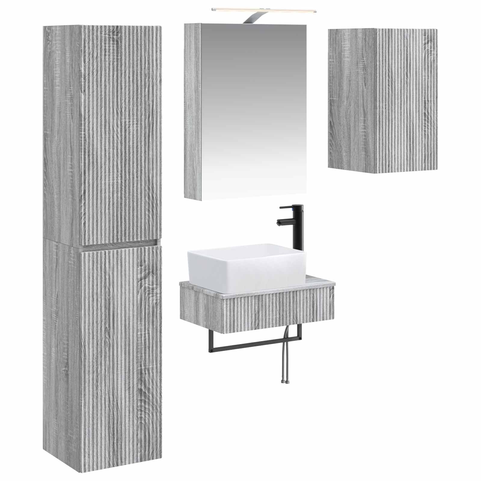Bathroom Furniture Set 5 Pcs