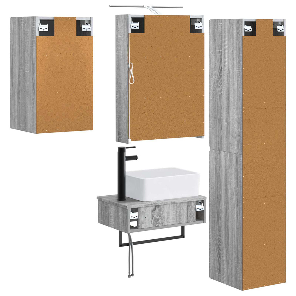 Bathroom Furniture Set 5 Pcs