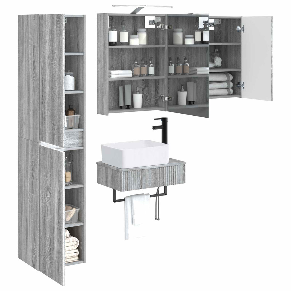 Bathroom Furniture Set 5 Pcs