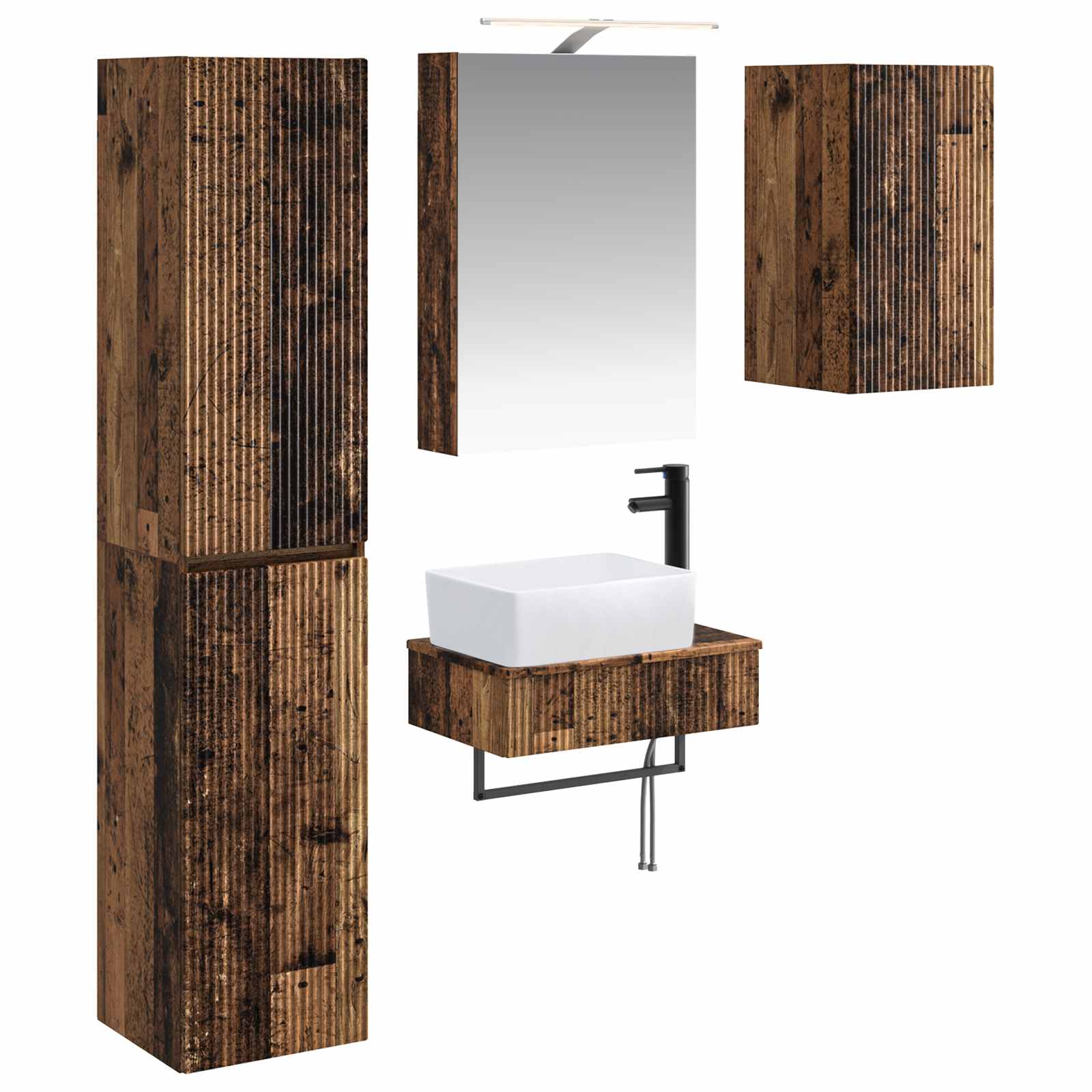 Bathroom Furniture Set 5 Pcs
