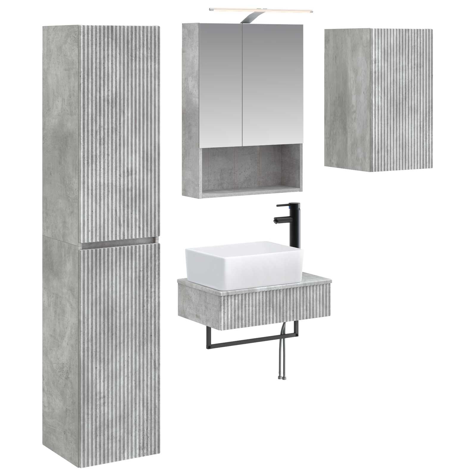 Bathroom Furniture Set 5 Pcs