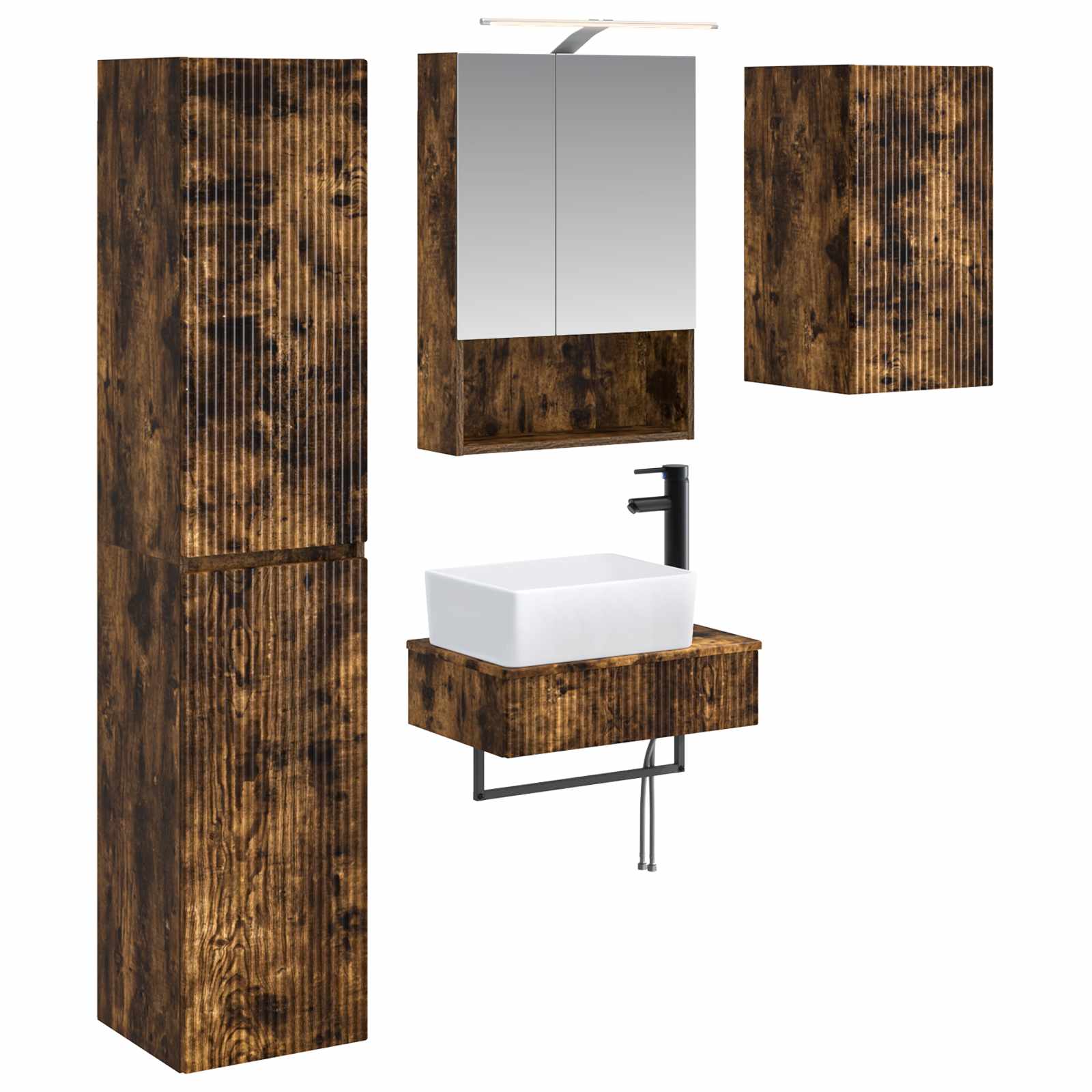 Bathroom Furniture Set 5 Pcs