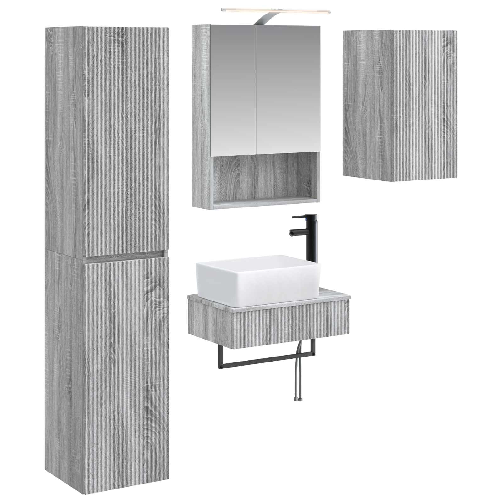 Bathroom Furniture Set 5 Pcs