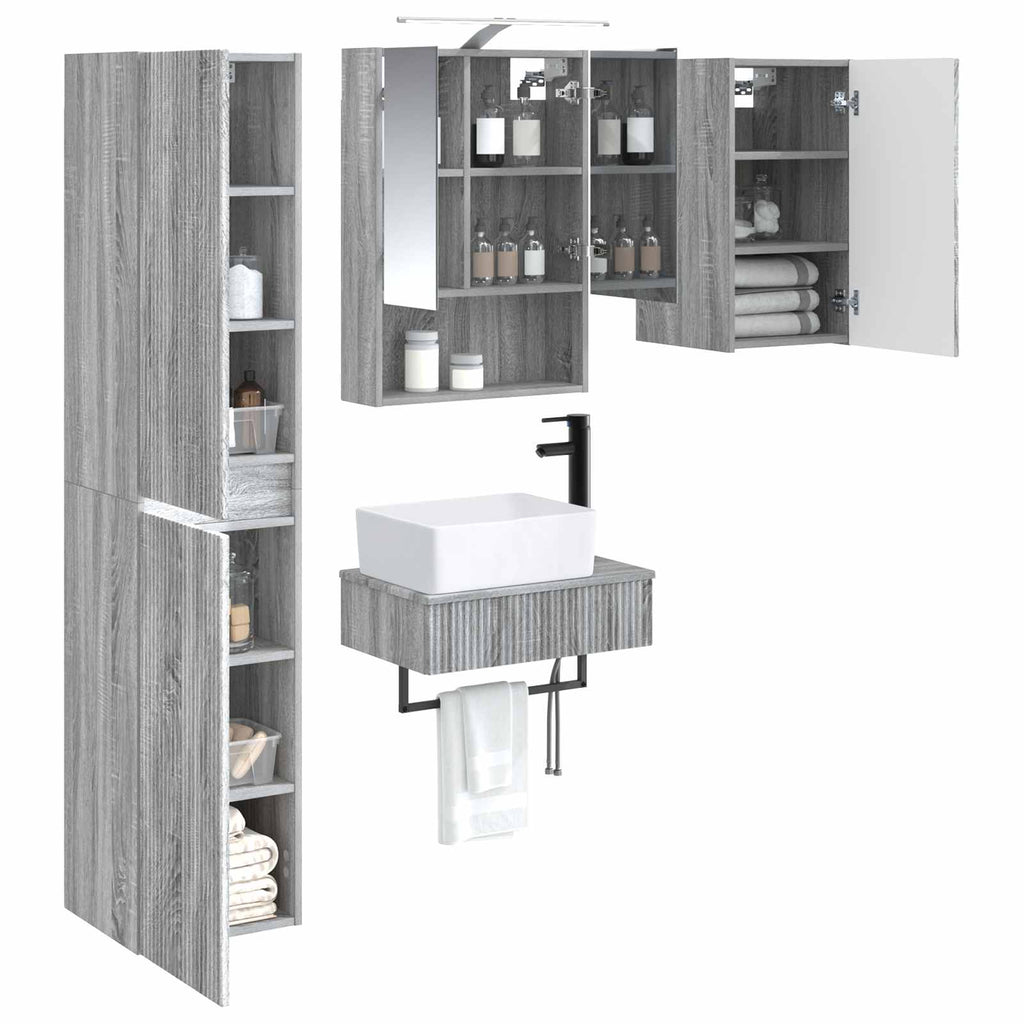 Bathroom Furniture Set 5 Pcs