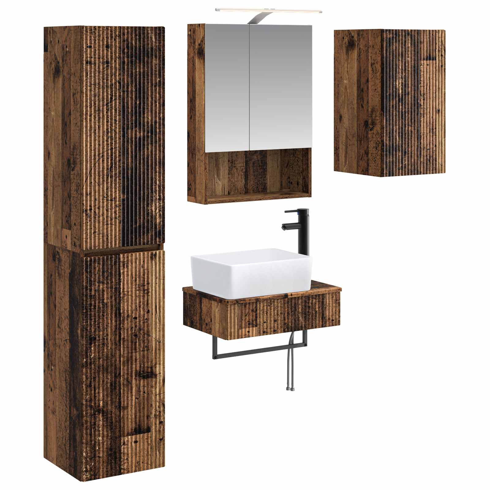 Bathroom Furniture Set 5 Pcs